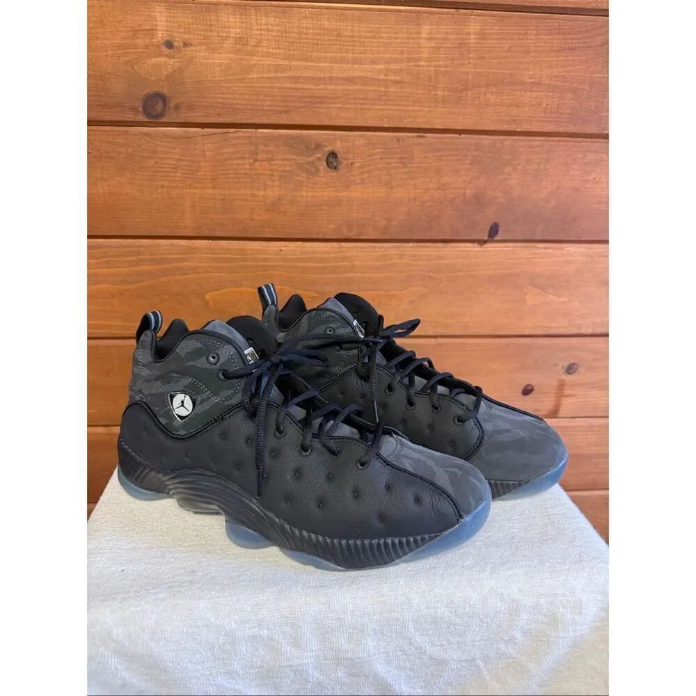 Air Jordan Jumpman Team 2 'Black Camo' sneaker 819175-005 Sz 11.5